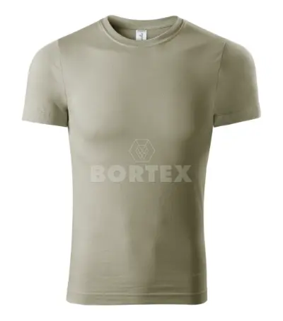 Tričko unisex - MALFINI - PAINT - svetlá khaki