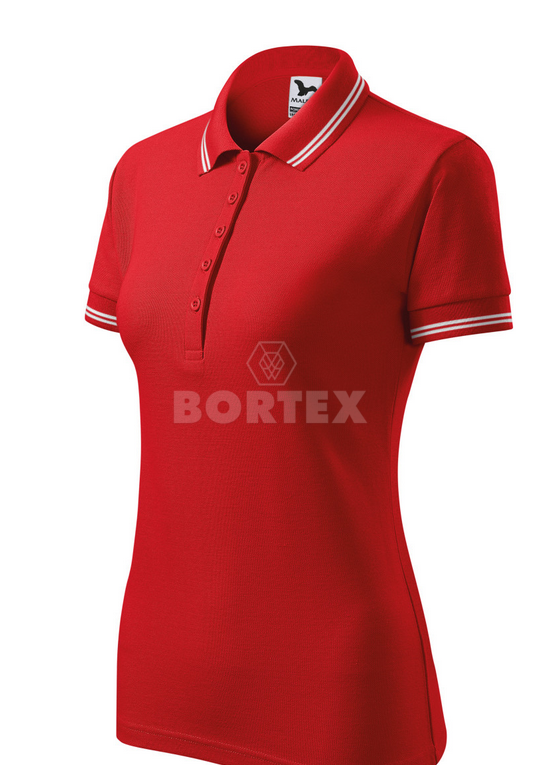 Polokošeľa dámska MALFINI - URBAN (červená)