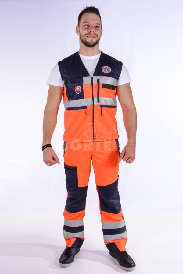 Vesta pre záchranárov - šitie na zákazku - VYROBENÉ NA SLOVENSKU