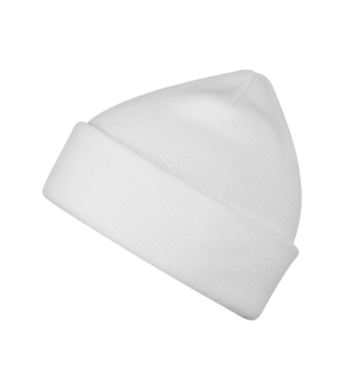 Čiapka BEANIE - unisex - biela