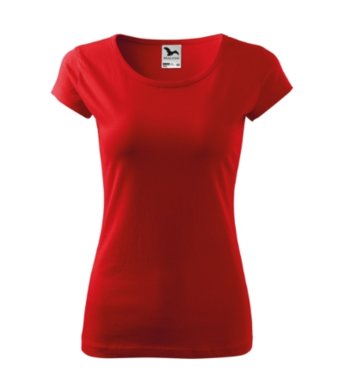 Tričko dámske PURE 122 - MALFINI - červené