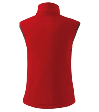 Softshellová vesta dámska VISION (MALFINI) - červená