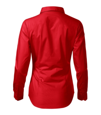 Košeľa dámska  MALFINI-STYLE LS (červená)
