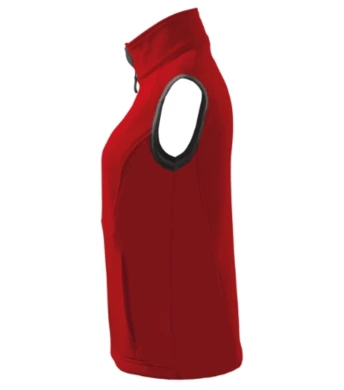 Softshellová vesta dámska VISION (MALFINI) - červená