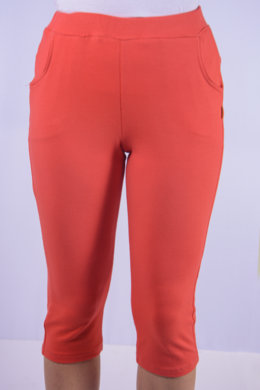 Tepláky Bortex 02 krátke - červené - VYROBENÉ NA SLOVENSKU