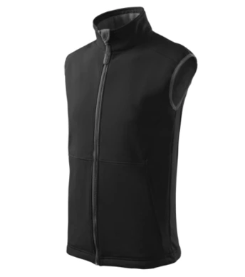 Softshellová vesta pánska VISION (MALFINI) - čierna