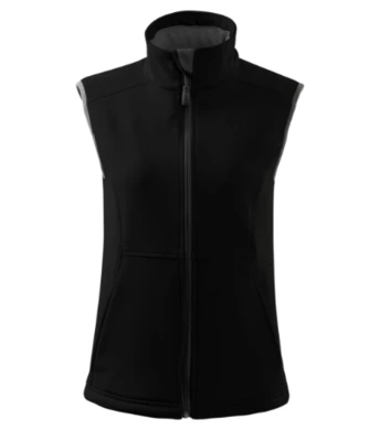 Softshellová vesta dámska VISION (MALFINI) - čierna