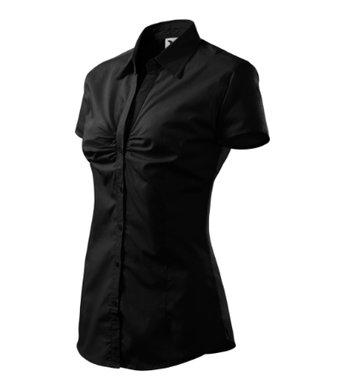 Košeľa dámska  MALFINI-CHIC (čierna)