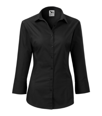 Košeľa dámska MALFINI-STYLE (čierna)