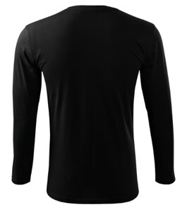 Tričko unisex LONG SLEEVE - MALFINI - čierna