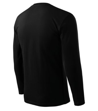 Tričko unisex LONG SLEEVE - MALFINI - čierna