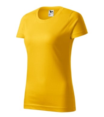 Tričko dámske BASIC - MALFINI - žltá