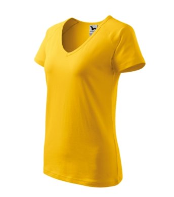 Tričko dámske DREAM 128 - MALFINI - žlté