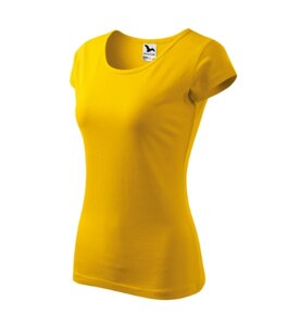 Tričko dámske PURE 122 - MALFINI - žlté