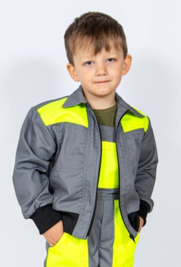 Detská monterková blúza ELKA - viaceré farebné prevedenia - VYROBENÉ NA SLOVENSKU