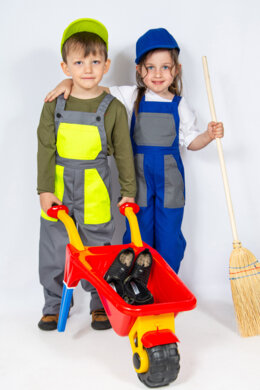 Súprava monterková detská ELKA - viaceré farebné prevedenia - VYROBENÉ NA SLOVENSKU