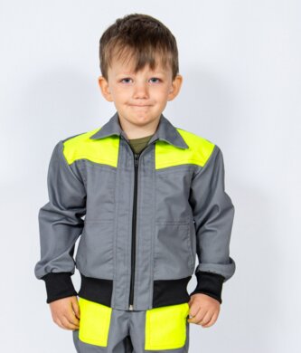 Detská monterková blúza ELKA - viaceré farebné prevedenia - VYROBENÉ NA SLOVENSKU