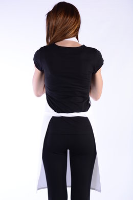 Zástera Kveta farebná (oranžovo - biela) - VYROBENÉ NA SLOVENSKU