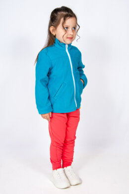 Detská flísová mikina - rôzne farebné prevedenia - aj pre chlapcov a dievčatá - VYROBENÉ NA SLOVENSKU