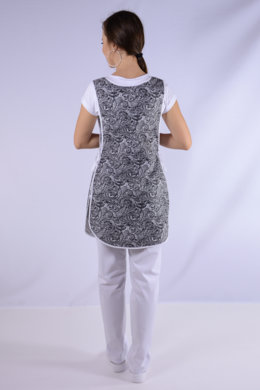 Zástera olemovaná 01 (čierno-biela)  - VYROBENÉ NA SLOVENSKU