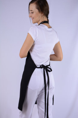 Zástera Kveta s prackou  (čierna) - VYROBENÉ NA SLOVENSKU