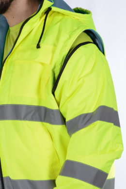Bunda pracovná Klovela reflexná pánska-oteplená (žltá) VYROBENÉ NA SLOVENSKU