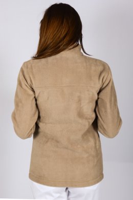 Mikina pracovná flisová POLAR - sv. hnedá - VYROBENÉ NA SLOVENSKU