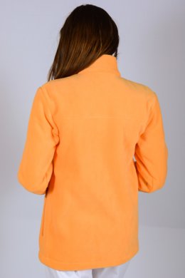 Mikina pracovná flisová POLAR - oranžová - VYROBENÉ NA SLOVENSKU