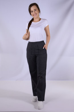 Nohavice na pevný pás - prúžok - dámske - VYROBENÉ NA SLOVENSKU