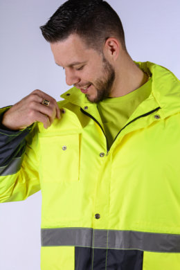 Bunda pracovná JOZEF FŽ pánska - žltá - VYROBENÉ NA SLOVENSKU