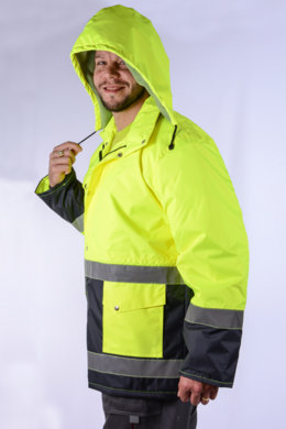 Bunda pracovná JOZEF FŽ pánska - žltá - VYROBENÉ NA SLOVENSKU