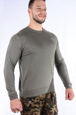 Mikina s výšivkou - ryba