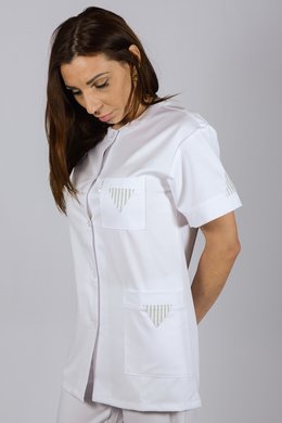 Rozhalenka s trouholníkom v sivej farbe - VYROBENÉ NA SLOVENSKU