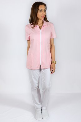 Košeľa dámska zdravotná BIBI 01 - ružová - VYROBENÉ NA SLOVENSKU