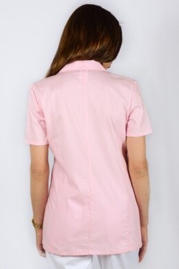 Košeľa dámska zdravotná BIBI 01 - ružová - VYROBENÉ NA SLOVENSKU