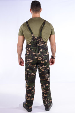 Maskáčové nohavice na traky - VYROBENÉ NA SLOVENSKU