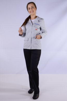 Pracovná blúza s logom firmy - šitie na zákazku - VYROBENÉ NA SLOVENSKU