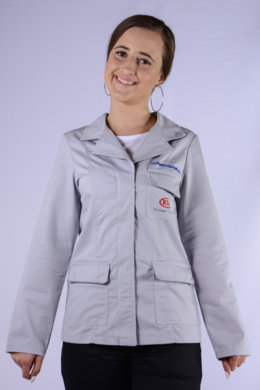 Pracovná blúza s logom firmy - šitie na zákazku - VYROBENÉ NA SLOVENSKU