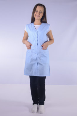 Šatová zástera - bez rukáva - bez fazónky -  rôzne farebné prevedenia  - VYROBENÉ NA SLOVENSKU