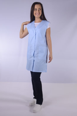 Šatová zástera - bez rukáva - bez fazónky -  rôzne farebné prevedenia  - VYROBENÉ NA SLOVENSKU