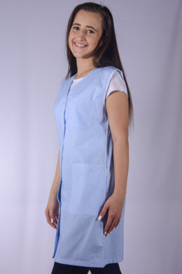 Šatová zástera - bez rukáva - bez fazónky -  rôzne farebné prevedenia  - VYROBENÉ NA SLOVENSKU