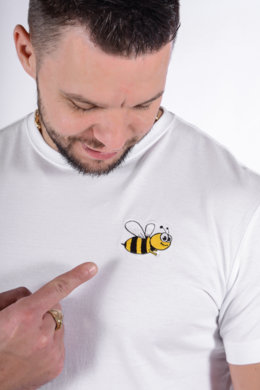 Tričko s výšivkou - včela
