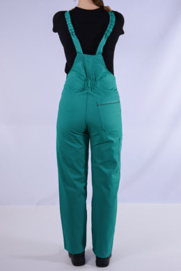 Nohavice trakové - dámske - trávová zelená -  VYROBENÉ NA SLOVENSKU