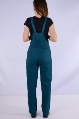 Nohavice trakové - dámske - zelené -  VYROBENÉ NA SLOVENSKU