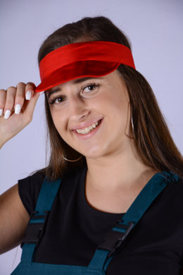 Šilt - červený - VYROBENÉ NA SLOVENSKU