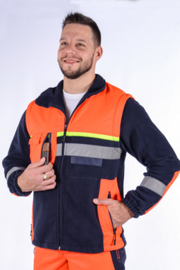 Mikina pre záchranárov - šitie na zákazku - VYROBENÉ NA SLOVENSKU