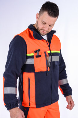 Mikina pre záchranárov - šitie na zákazku - VYROBENÉ NA SLOVENSKU