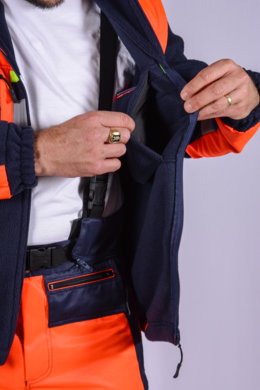 Mikina pre záchranárov - šitie na zákazku - VYROBENÉ NA SLOVENSKU