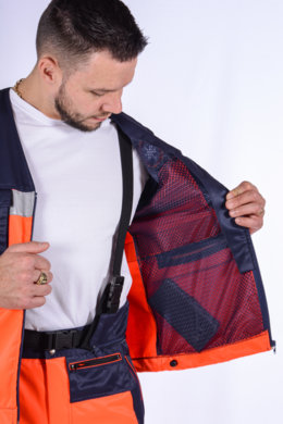 Vesta pre záchranárov - šitie na zákazku - VYROBENÉ NA SLOVENSKU