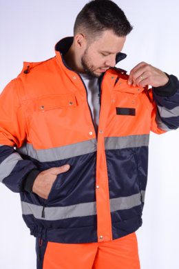 Bunda pre záchranárov - šitie na zákazku - VYROBENÉ NA SLOVENSKU